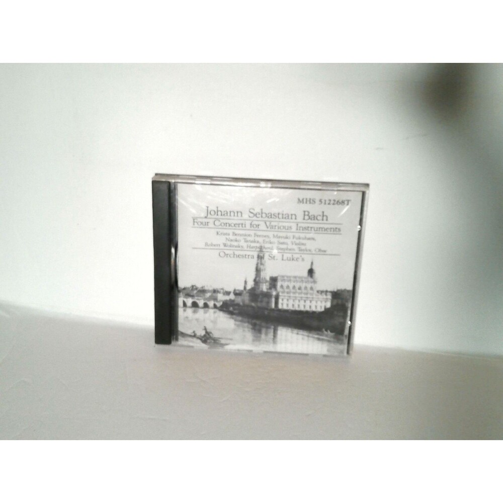 Johann Sebastian Bach Four Concerti for Various Instruments CD 1988